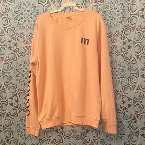 Peach Women's Moves by Just Like Hero Sweater (medium)